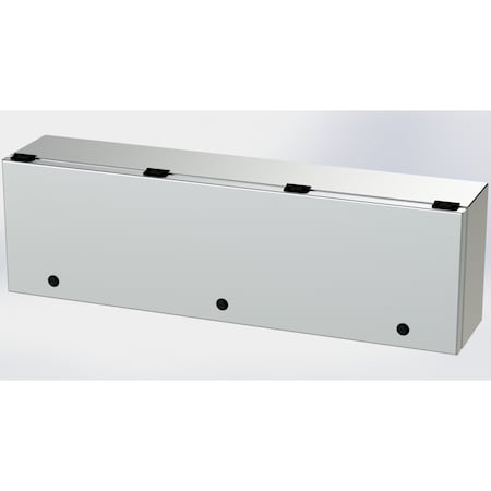 Saginaw Control & Engineering 1/4 Turn Latch Electrical Enclosures, 9 in H, 6 in D, 30 in W, NEMA 3R, 4, 4X, 12, 13 SCE-L9306ELJSS